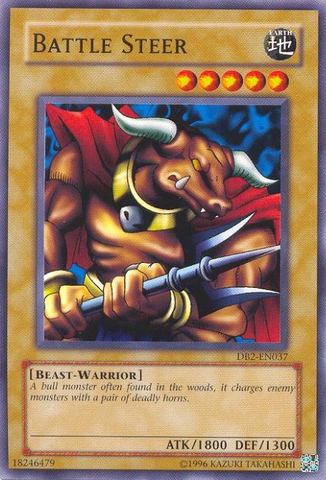 Battle Steer [DB2-EN037] Common Yu-Gi-Oh!