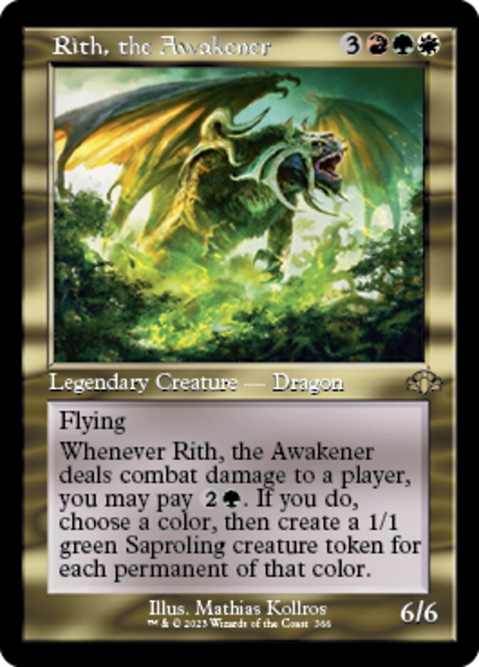 Rith, the Awakener (Retro) [Dominaria Remastered] Magic: The Gathering