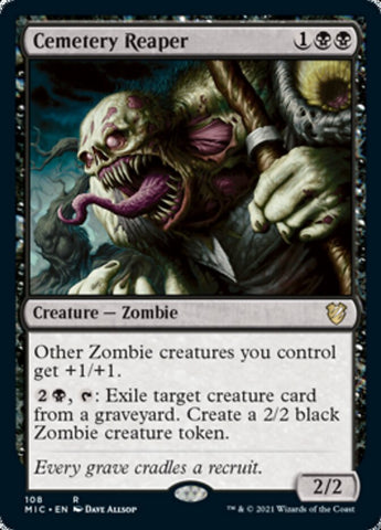 Cemetery Reaper [Innistrad: Midnight Hunt Commander] Magic: The Gathering