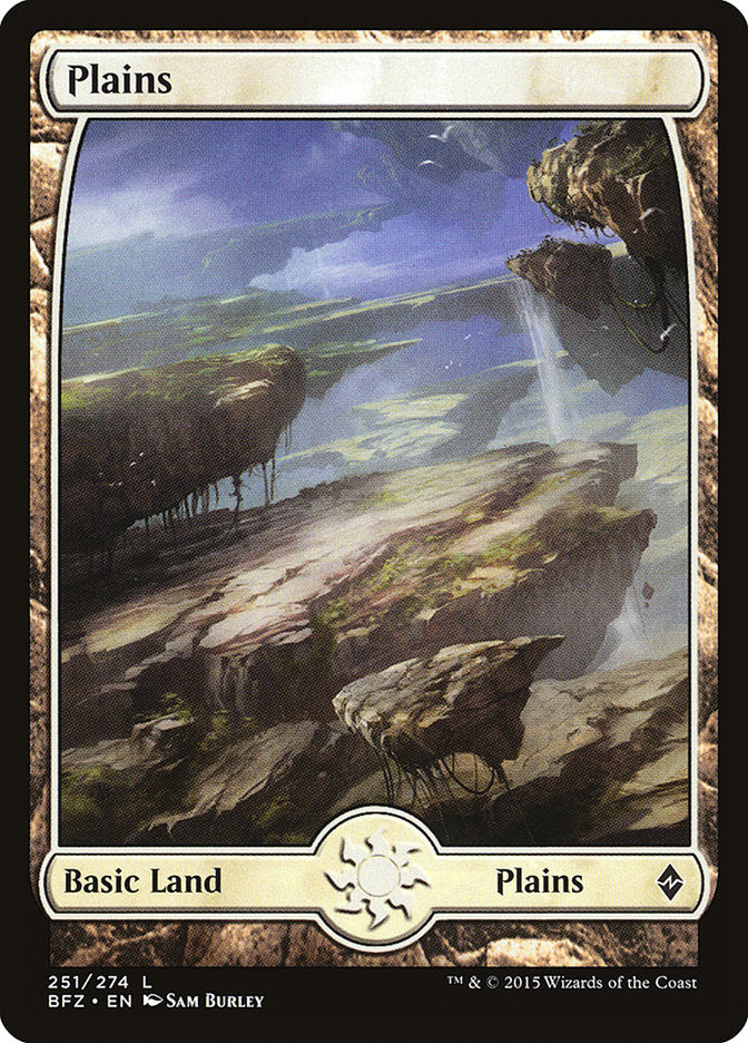 Plains (251) [Battle for Zendikar] Magic: The Gathering