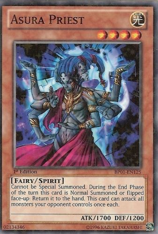 Asura Priest [BP01-EN125] Starfoil Rare Yu-Gi-Oh!