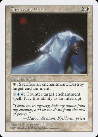 Arenson's Aura [Fifth Edition] Magic: The Gathering