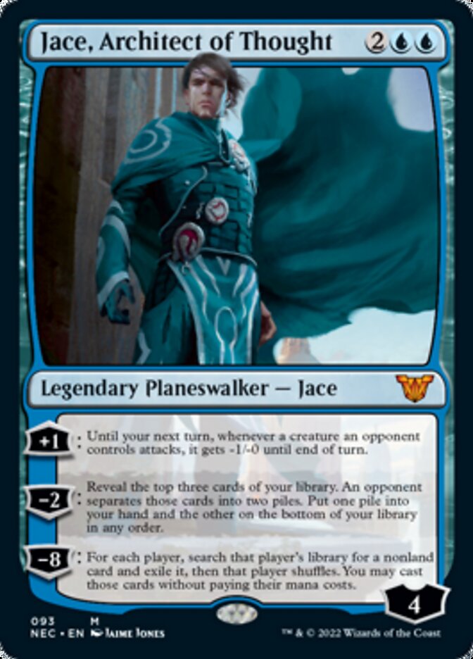 Jace, Architect of Thought [Kamigawa: Neon Dynasty Commander] Magic: The Gathering