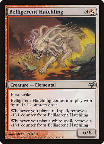 Belligerent Hatchling [Eventide] Magic: The Gathering