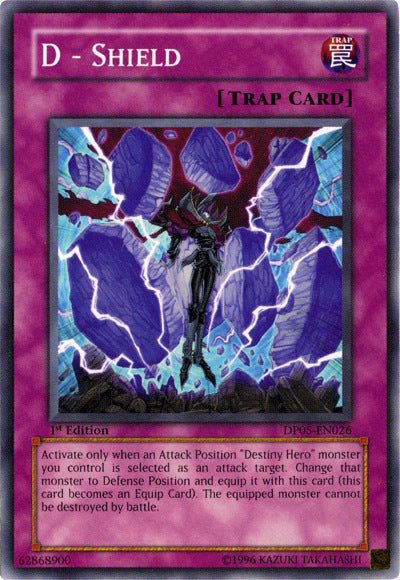 D - Shield [DP05-EN026] Common Yu-Gi-Oh!