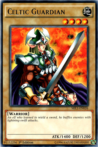 Celtic Guardian [MIL1-EN026] Rare Yu-Gi-Oh!