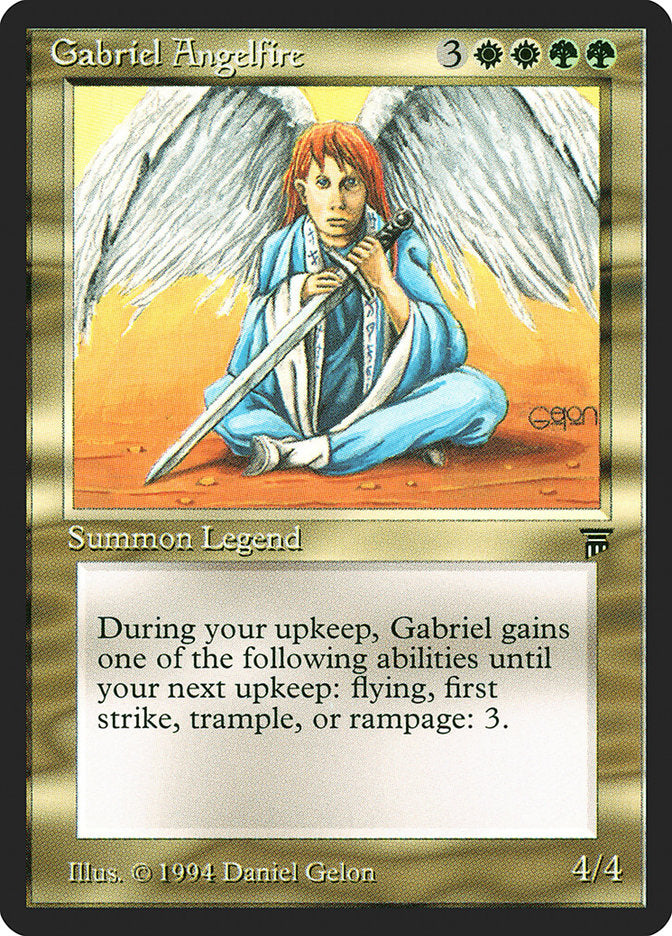 Gabriel Angelfire [Legends] Magic: The Gathering