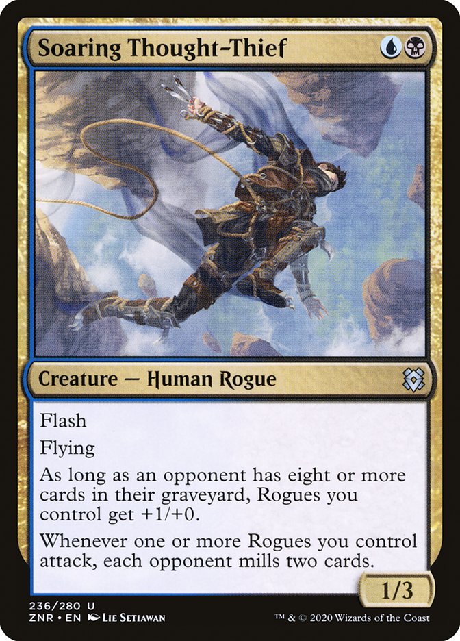 Soaring Thought-Thief [Zendikar Rising] Magic: The Gathering