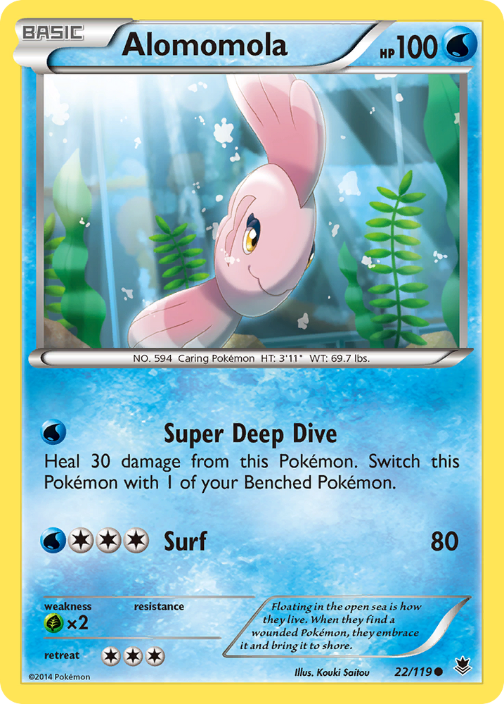 Alomomola (22/119) [XY: Phantom Forces] Pokémon