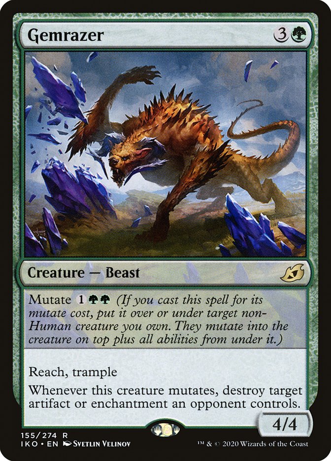 Gemrazer [Ikoria: Lair of Behemoths] Magic: The Gathering