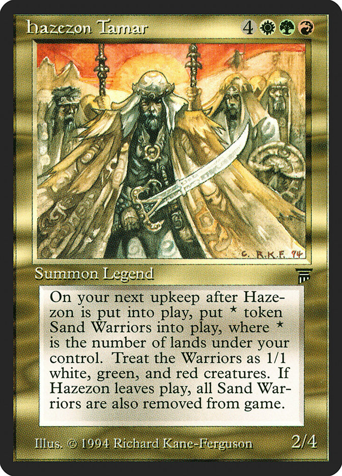 Hazezon Tamar [Legends] Magic: The Gathering