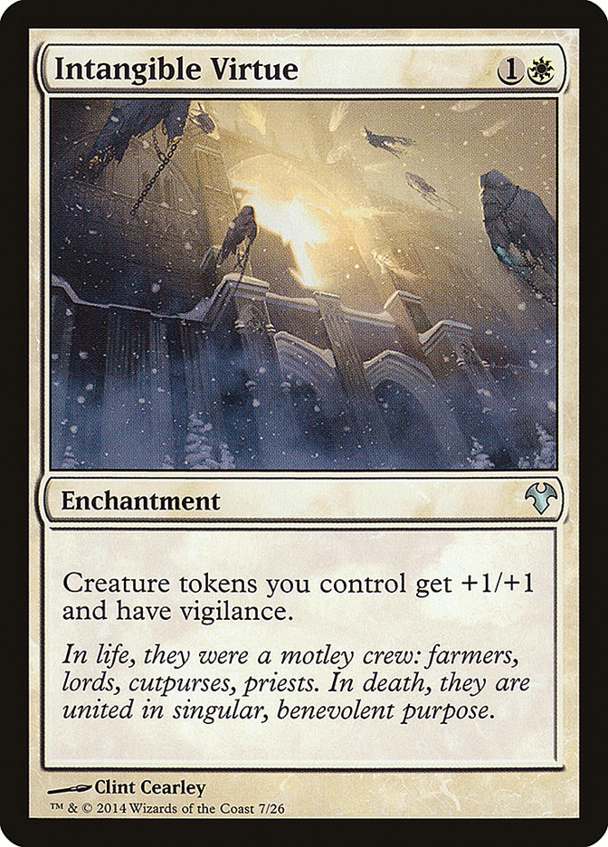Intangible Virtue [Modern Event Deck 2014] Magic: The Gathering