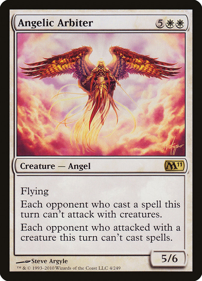 Angelic Arbiter [Magic 2011] Magic: The Gathering