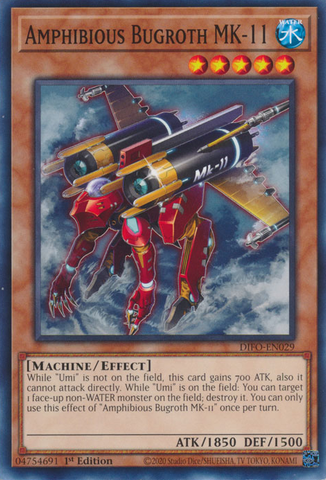Amphibious Bugroth MK-11 [DIFO-EN029] Common Yu-Gi-Oh!