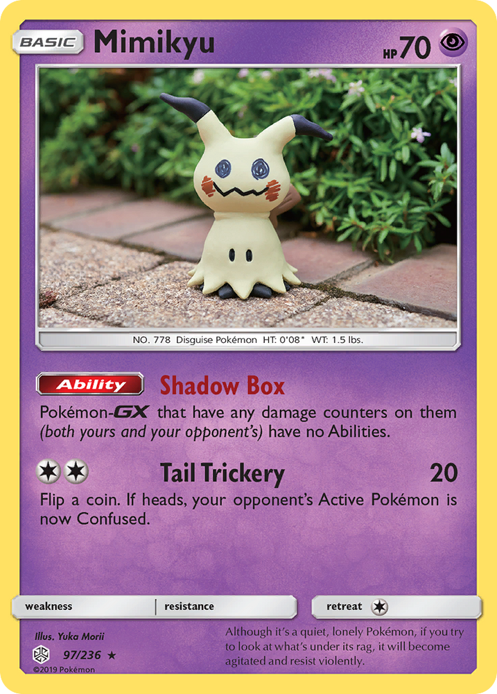 Mimikyu (97/236) [Sun & Moon: Cosmic Eclipse] Pokémon