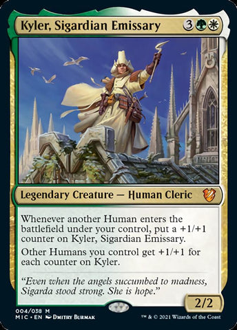 Kyler, Sigardian Emissary [Innistrad: Midnight Hunt Commander] Magic: The Gathering