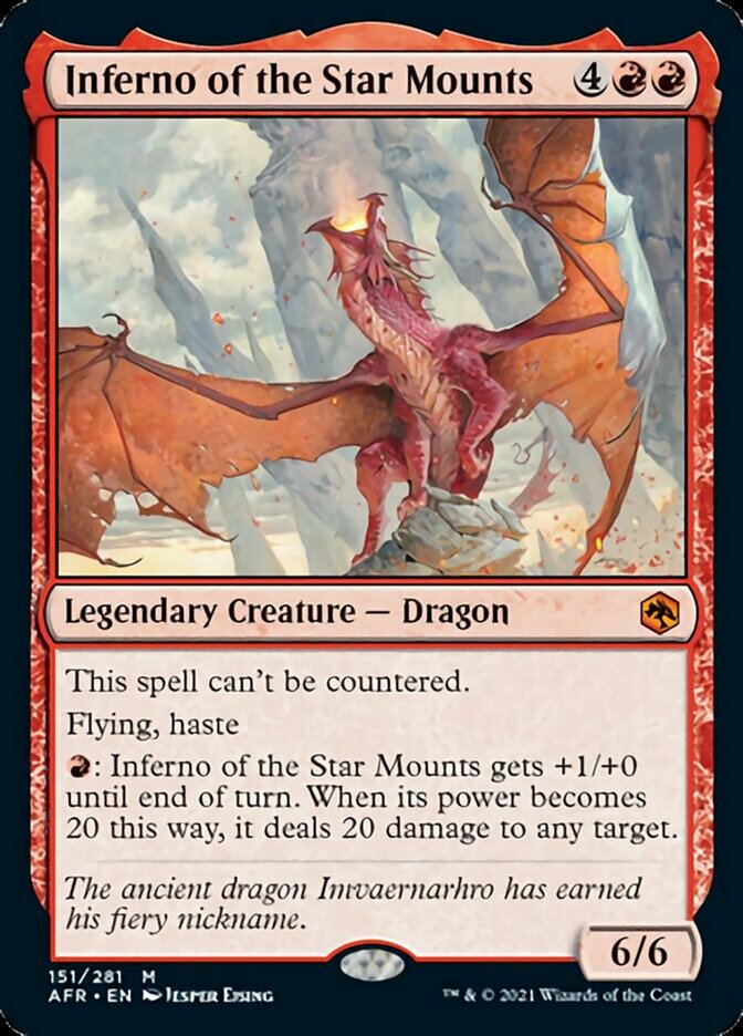 Inferno of the Star Mounts [Dungeons & Dragons: Adventures in the Forgotten Realms] Magic: The Gathering