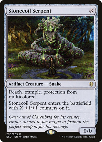 Stonecoil Serpent [Throne of Eldraine] Magic: The Gathering