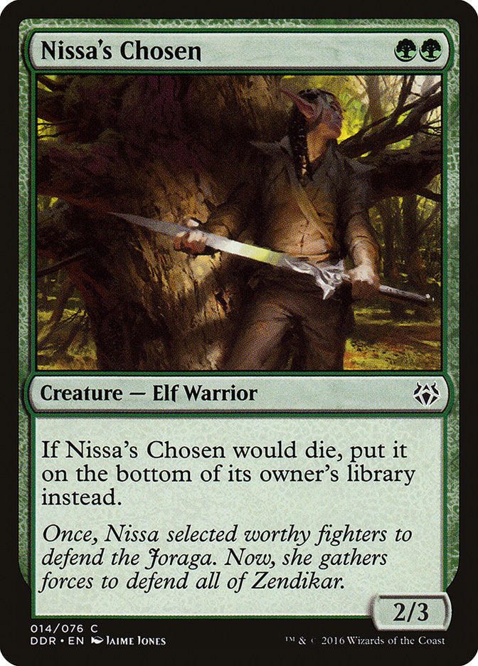 Nissa's Chosen [Duel Decks: Nissa vs. Ob Nixilis] Magic: The Gathering