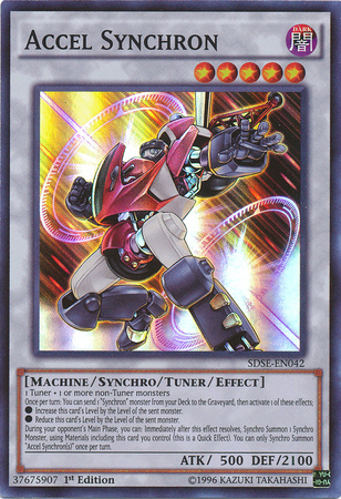 Accel Synchron [SDSE-EN042] Super Rare Yu-Gi-Oh!