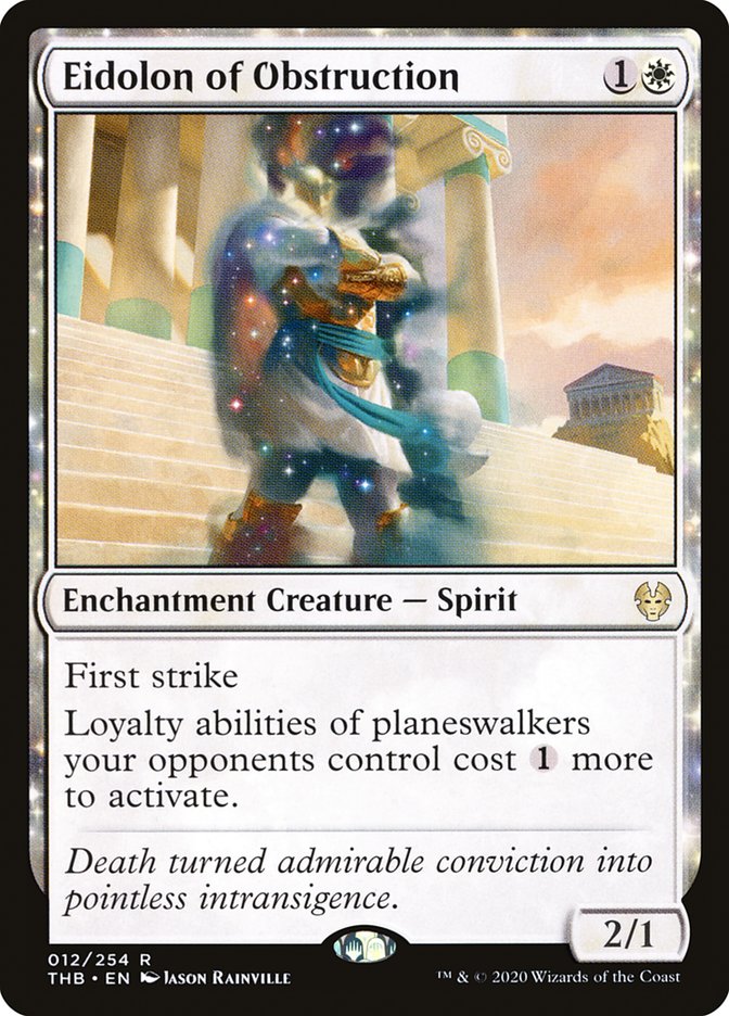 Eidolon of Obstruction [Theros Beyond Death] Magic: The Gathering