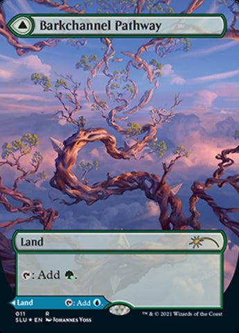 Barkchannel Pathway // Tidechannel Pathway (Borderless) [Secret Lair: Ultimate Edition 2] Magic: The Gathering