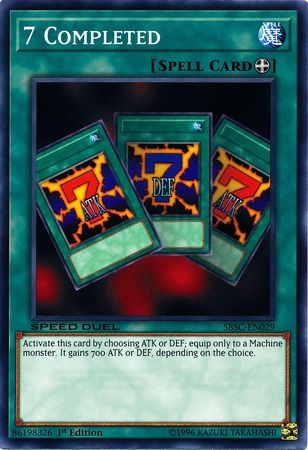 7 Completed [SBSC-EN029] Common Yu-Gi-Oh!