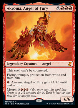 Akroma, Angel of Fury [Time Spiral Remastered] Magic: The Gathering