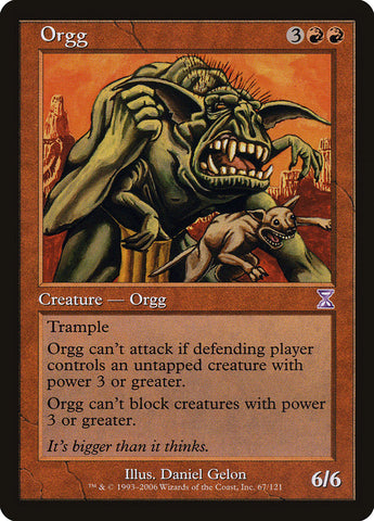 Orgg [Time Spiral Timeshifted] Magic: The Gathering