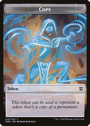 Cat Beast // Copy Double-Sided Token [Zendikar Rising Tokens] Magic: The Gathering