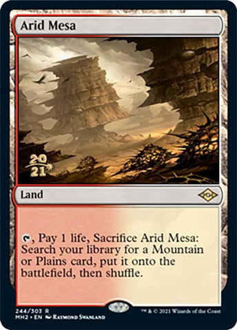 Arid Mesa [Modern Horizons 2 Prerelease Promos] Magic: The Gathering