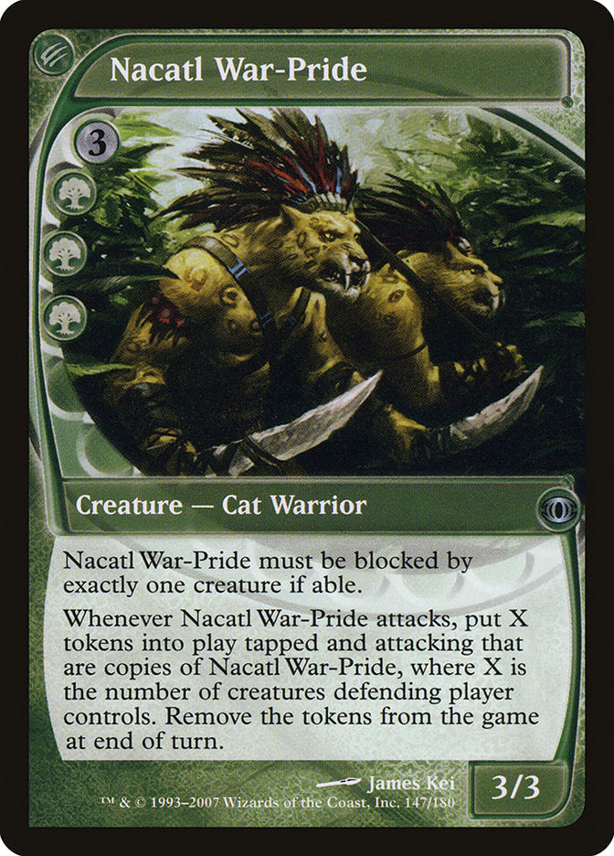 Nacatl War-Pride [Future Sight] Magic: The Gathering
