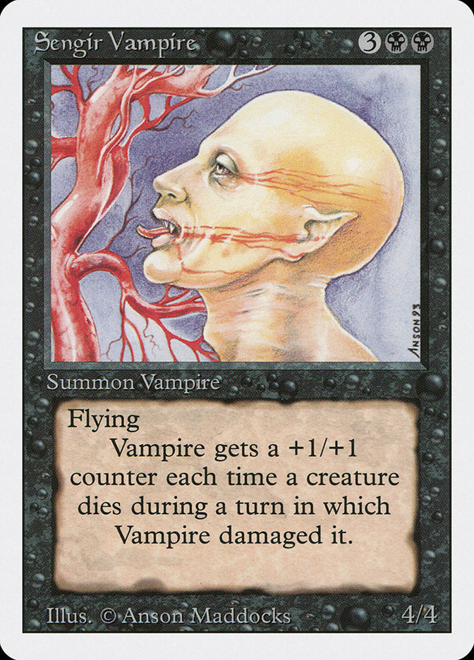Sengir Vampire [Revised Edition] Magic: The Gathering