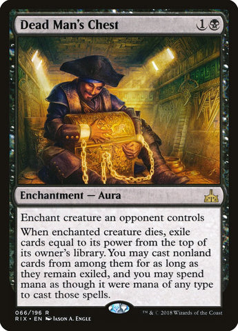 Dead Man's Chest [Rivals of Ixalan] Magic: The Gathering