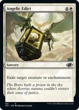 Angelic Edict [Jumpstart 2022] Magic: The Gathering