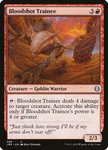 Bloodshot Trainee [Jumpstart] Magic: The Gathering