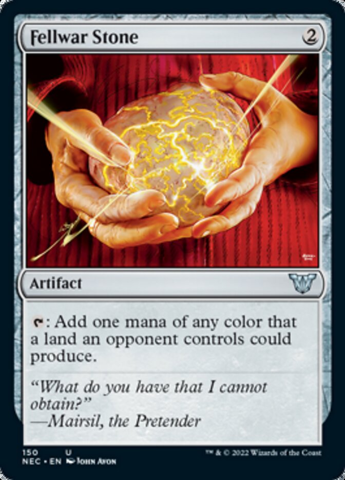 Fellwar Stone [Kamigawa: Neon Dynasty Commander] Magic: The Gathering