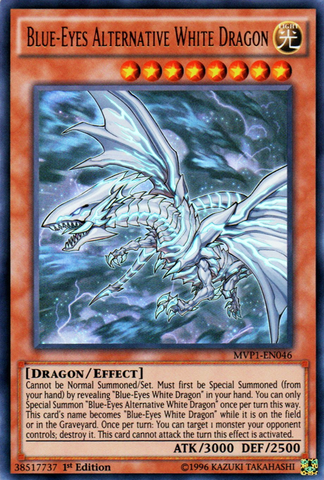 Blue-Eyes Alternative White Dragon [MVP1-EN046] Ultra Rare Yu-Gi-Oh!