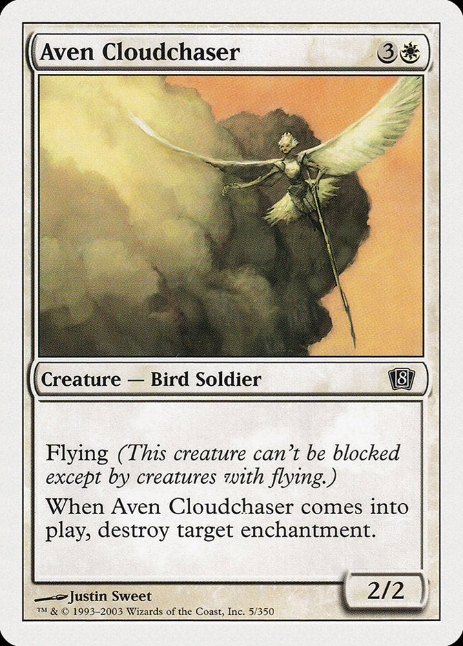 Aven Cloudchaser [Eighth Edition] Magic: The Gathering
