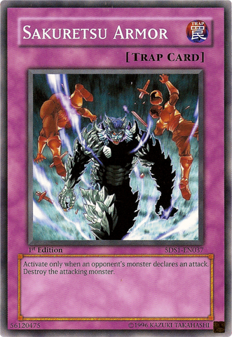 Sakuretsu Armor [5DS1-EN037] Common Yu-Gi-Oh!