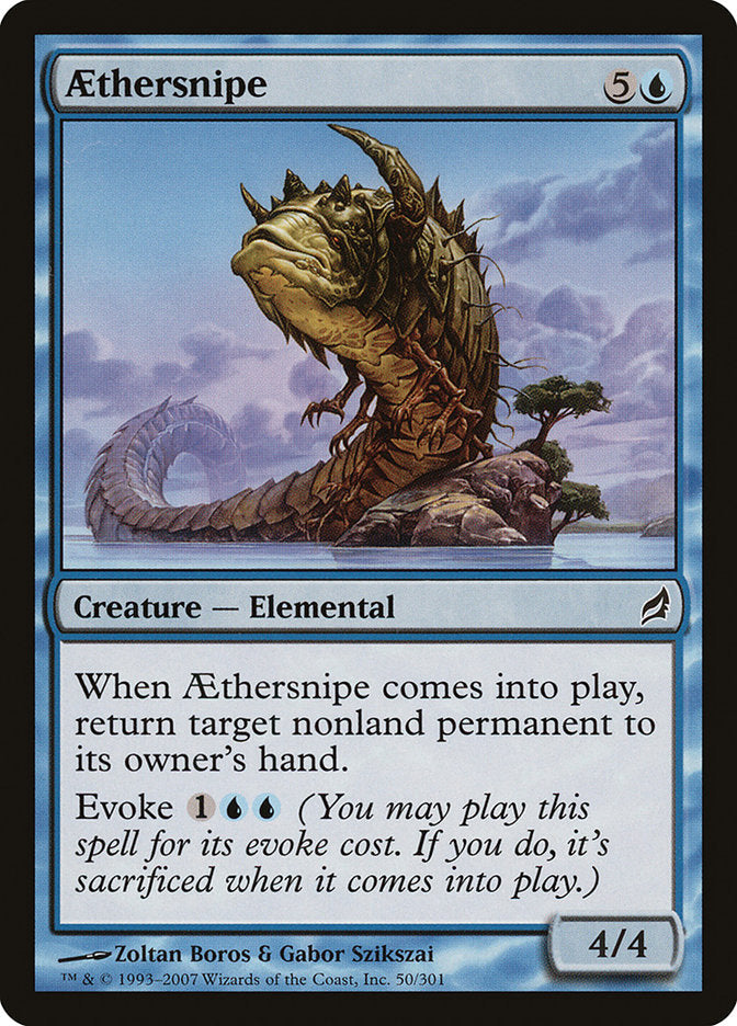 Aethersnipe [Lorwyn] Magic: The Gathering