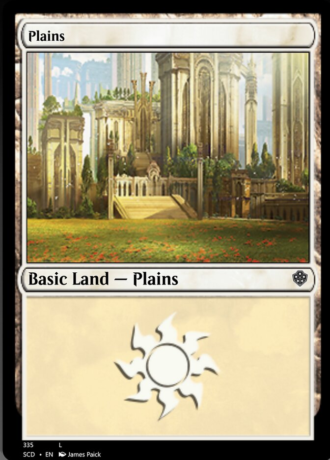 Plains (335) [Starter Commander Decks] Magic: The Gathering