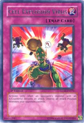 Cell Explosion Virus [GLAS-EN076] Rare Yu-Gi-Oh!