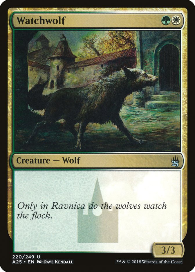 Watchwolf [Masters 25] Magic: The Gathering