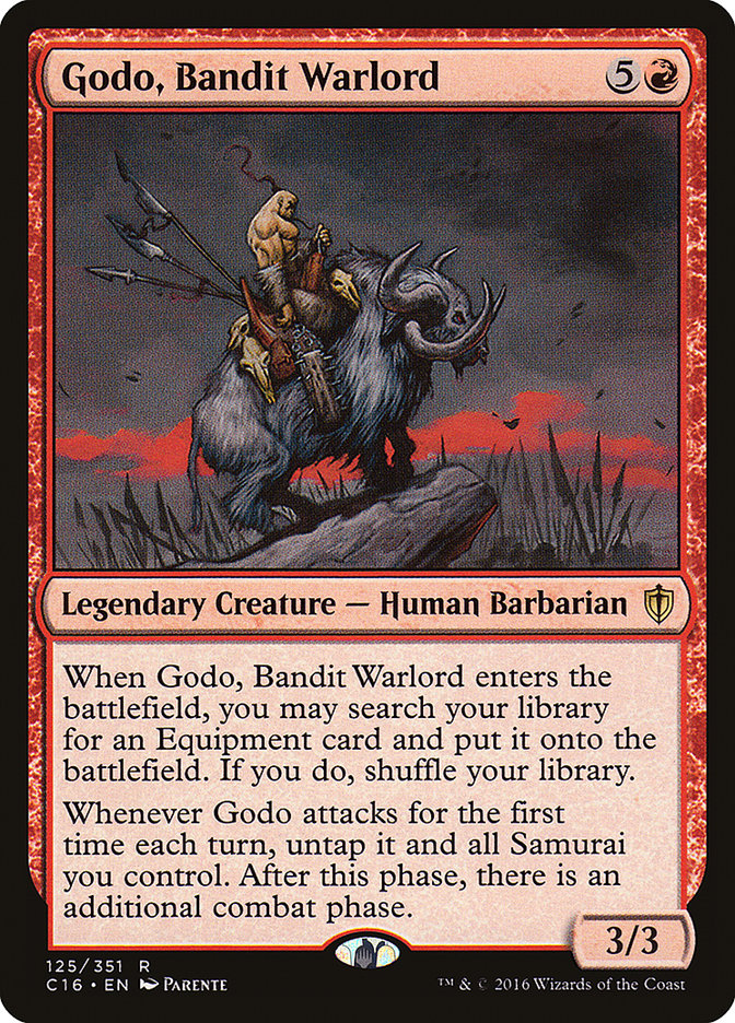 Godo, Bandit Warlord [Commander 2016] Magic: The Gathering