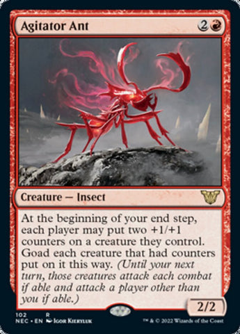 Agitator Ant [Kamigawa: Neon Dynasty Commander] Magic: The Gathering