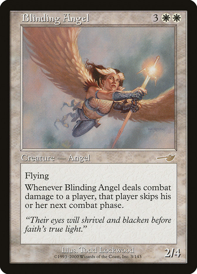 Blinding Angel [Nemesis] Magic: The Gathering