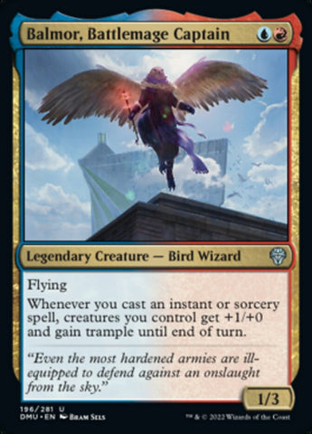 Balmor, Battlemage Captain [Dominaria United] Magic: The Gathering