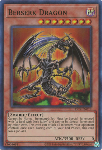 Berserk Dragon (25th Anniversary) [DCR-EN019] Super Rare Yu-Gi-Oh!