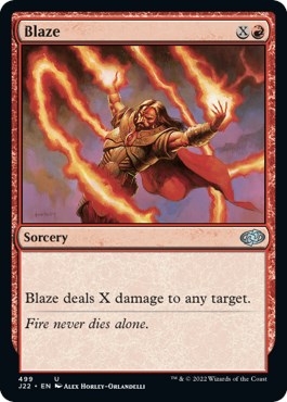 Blaze [Jumpstart 2022] Magic: The Gathering